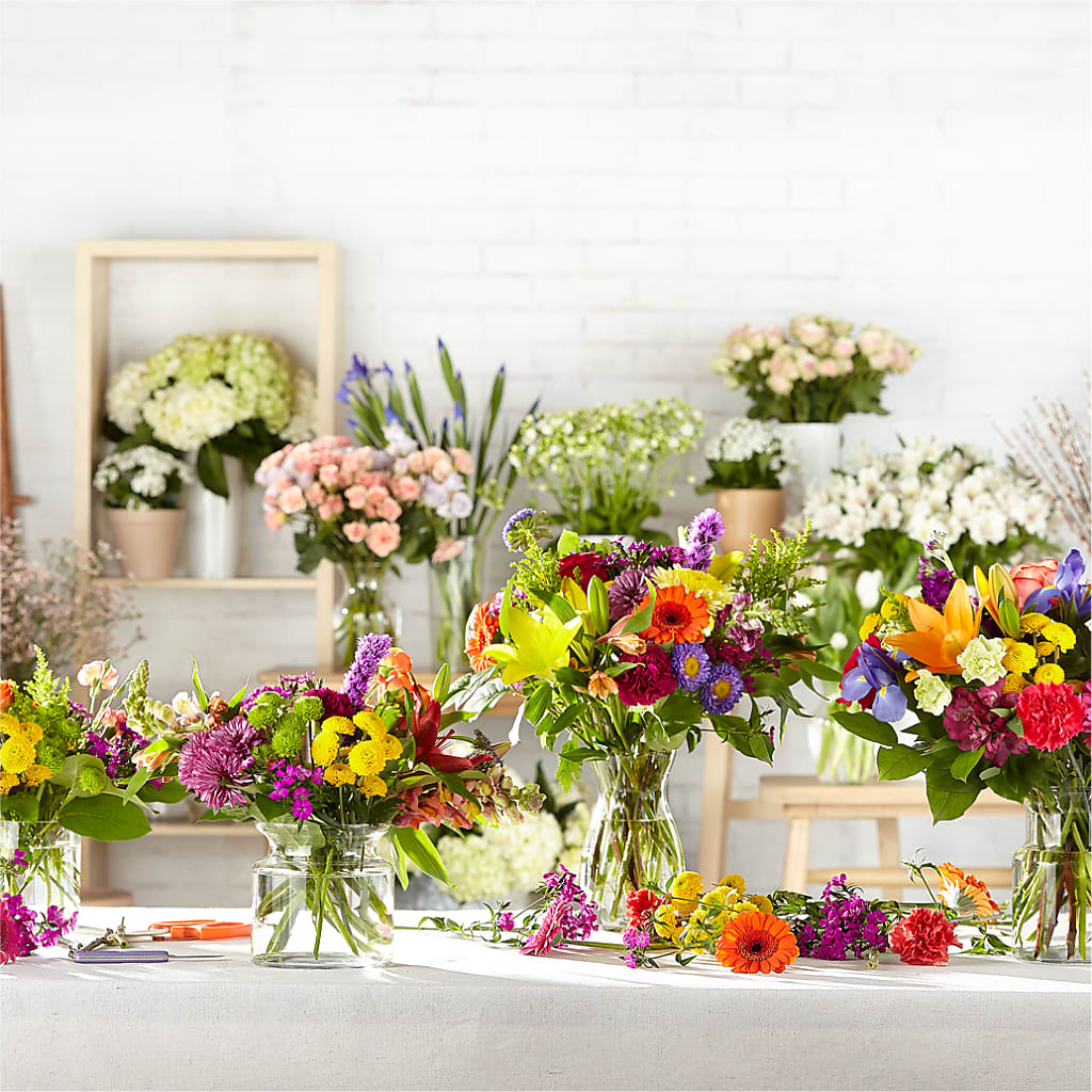 Bold & Bright – A Florist Original – The Flower Gallery, Linden NJ
