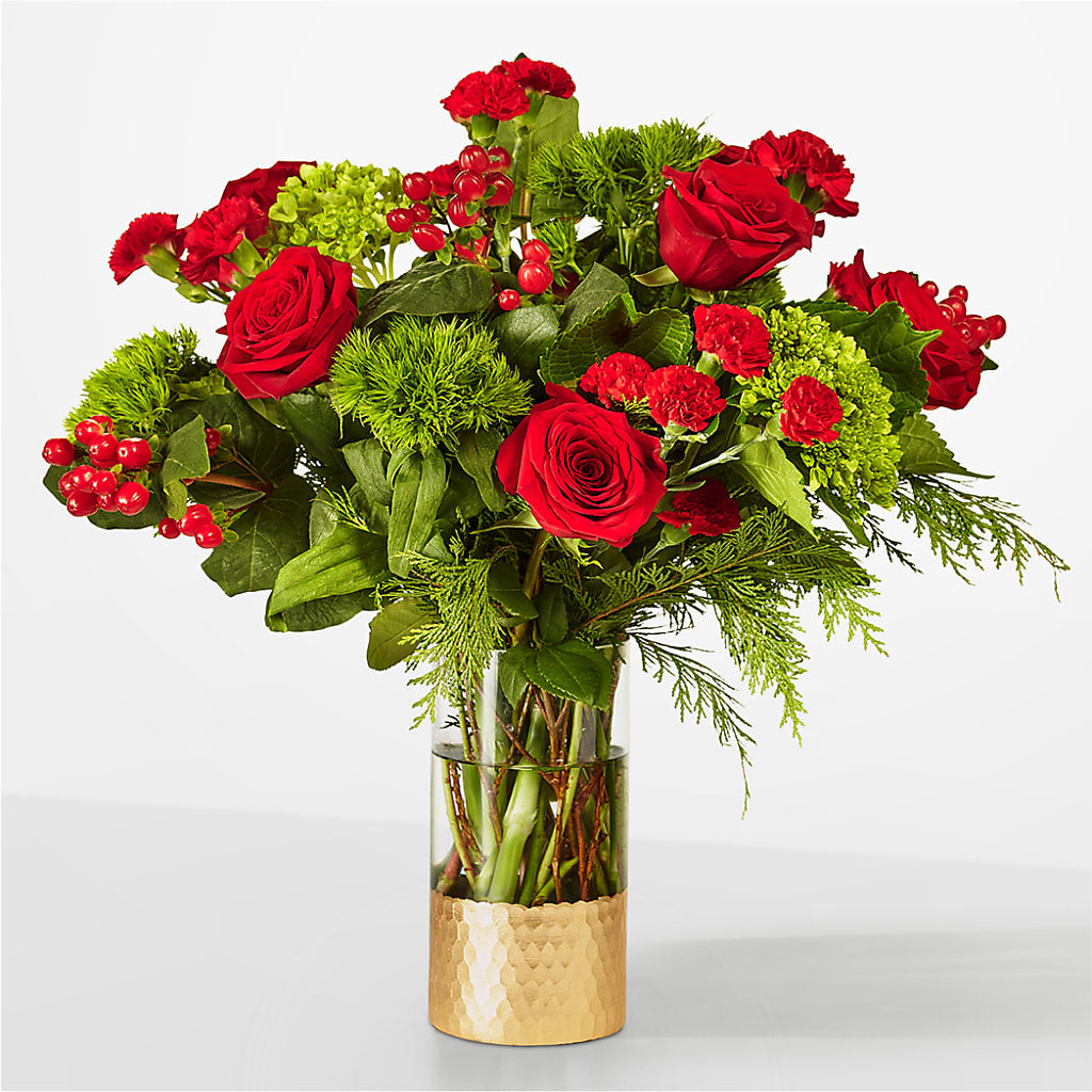 Plaid Throw Bouquet – The Flower Gallery, Linden NJ
