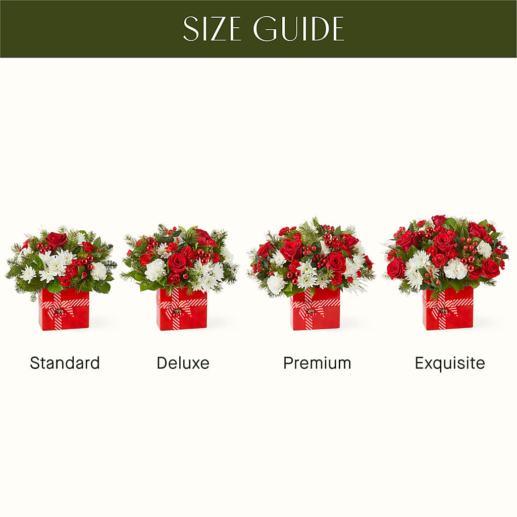 Presents Under the Tree Bouquet – The Flower Gallery, Linden NJ