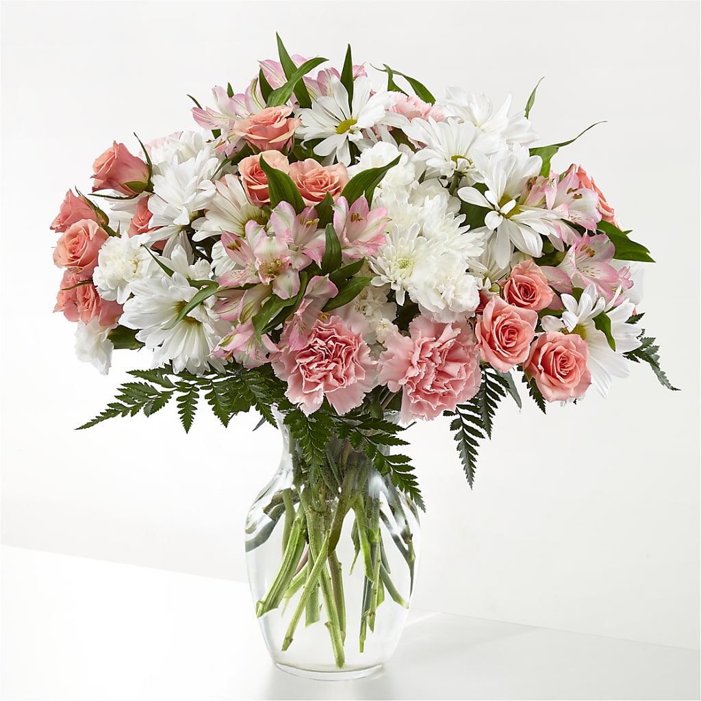 Blush Crush Bouquet – The Flower Gallery, Linden NJ