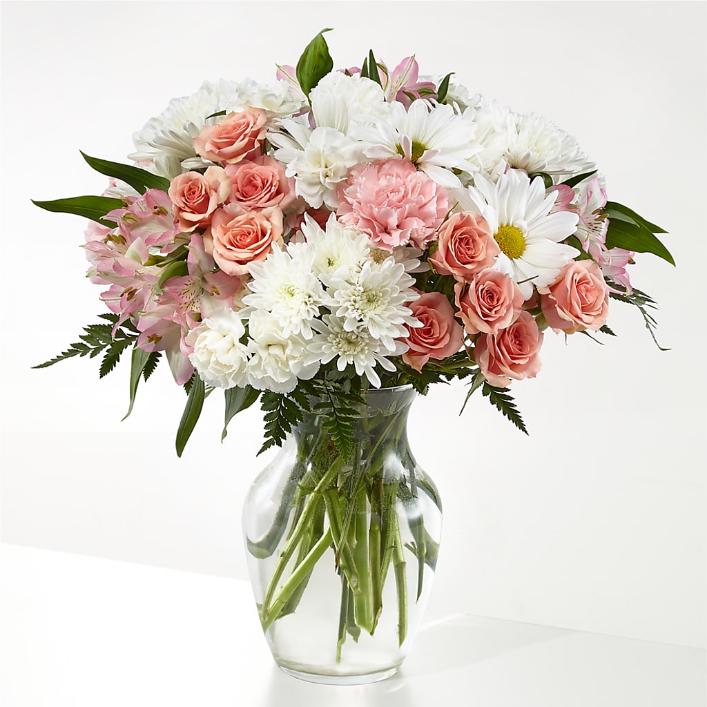 Blush Crush Bouquet – The Flower Gallery, Linden NJ