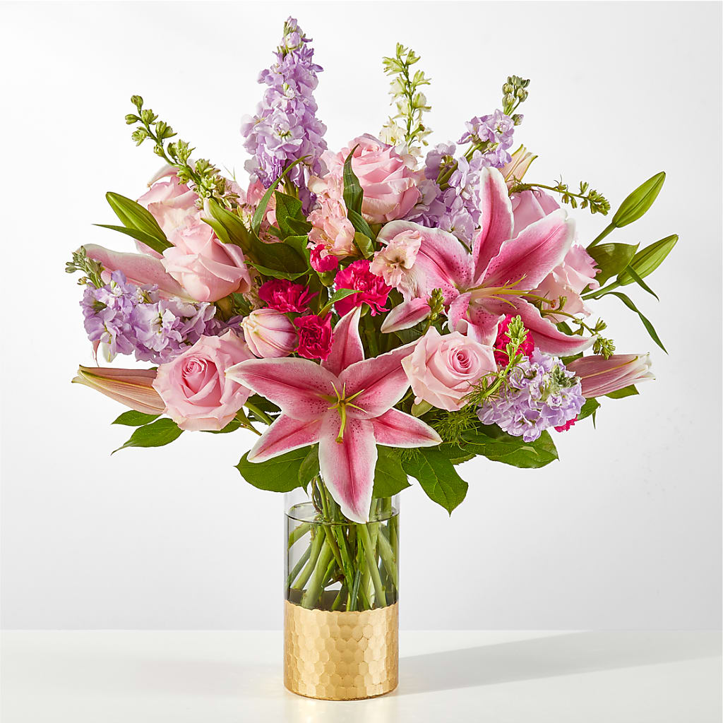 Mauvelous Bouquet – The Flower Gallery, Linden NJ