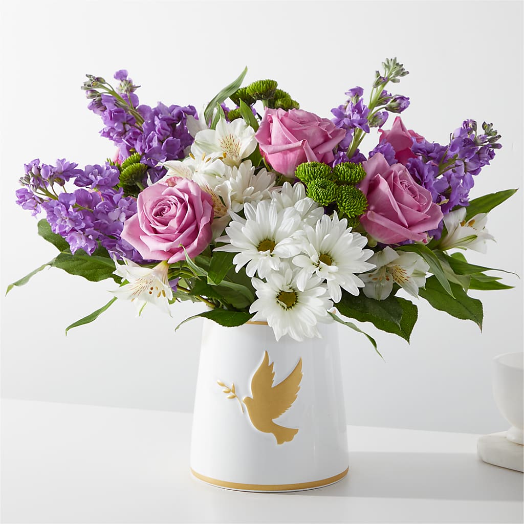 Garden of Peace Bouquet – The Flower Gallery, Linden NJ