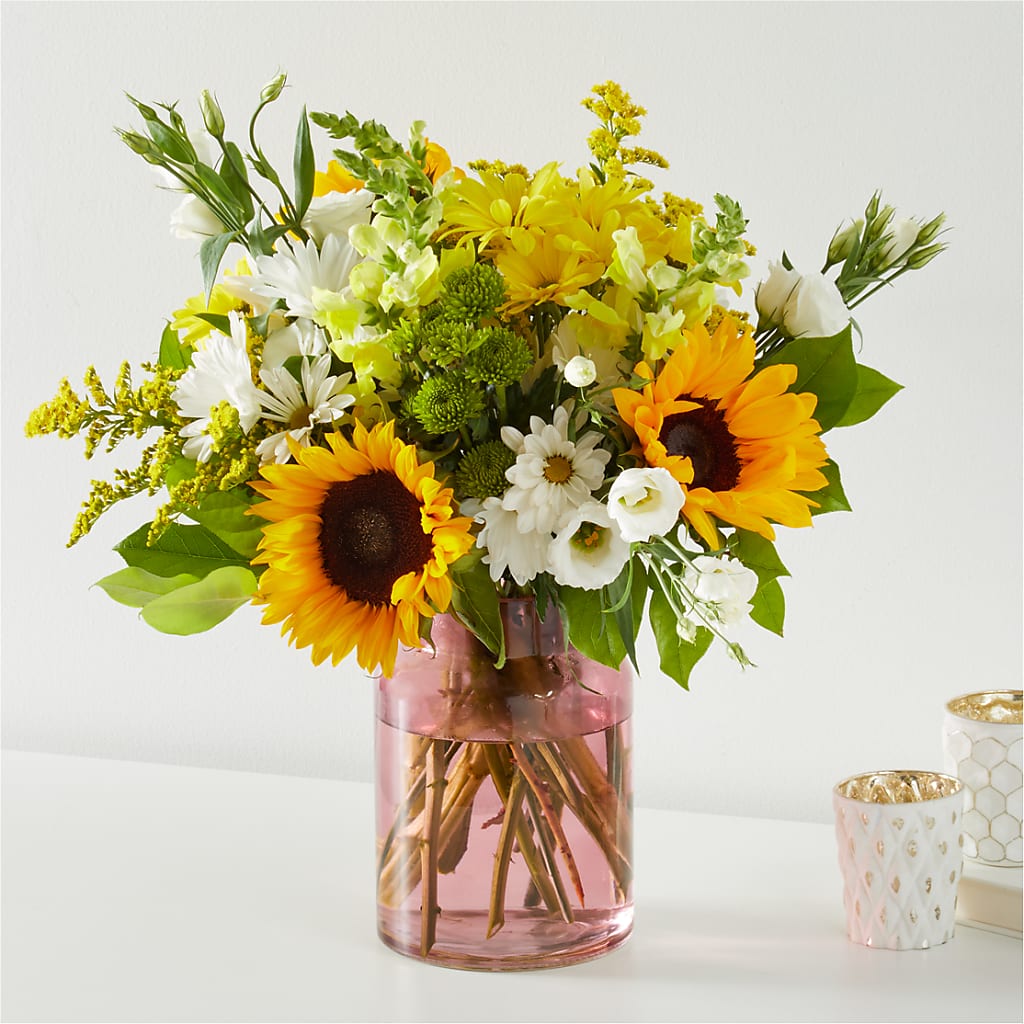 Hello Sunshine Bouquet – The Flower Gallery, Linden NJ