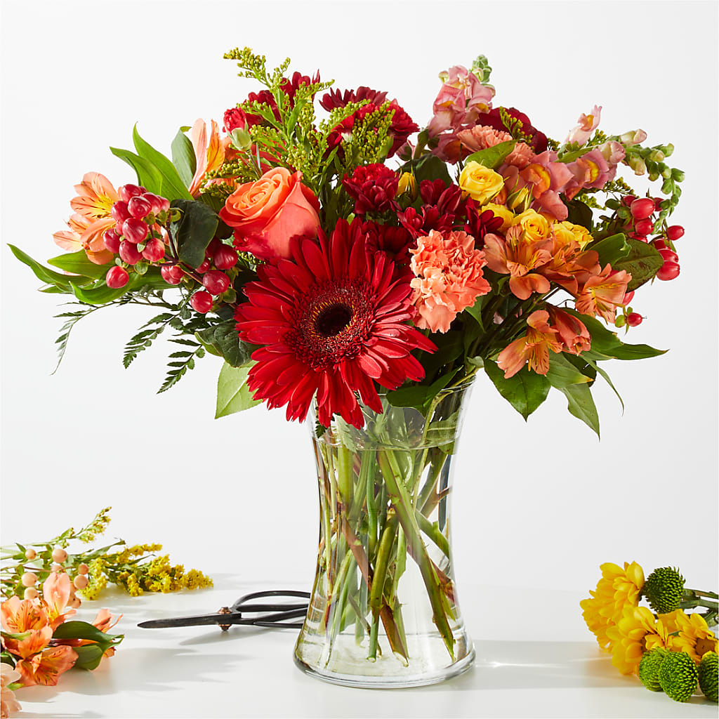 Fall Delight – A Florist Original – The Flower Gallery, Linden NJ