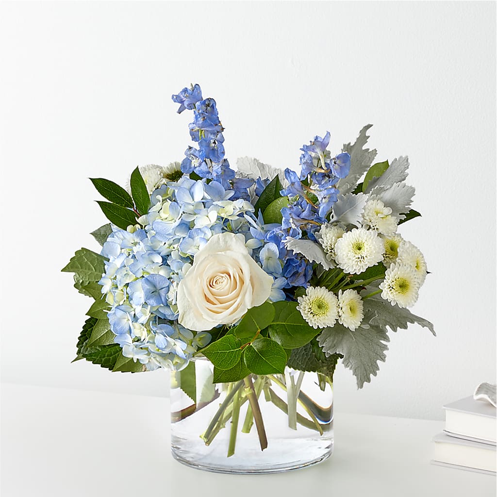 Clear Skies Bouquet – The Flower Gallery, Linden NJ