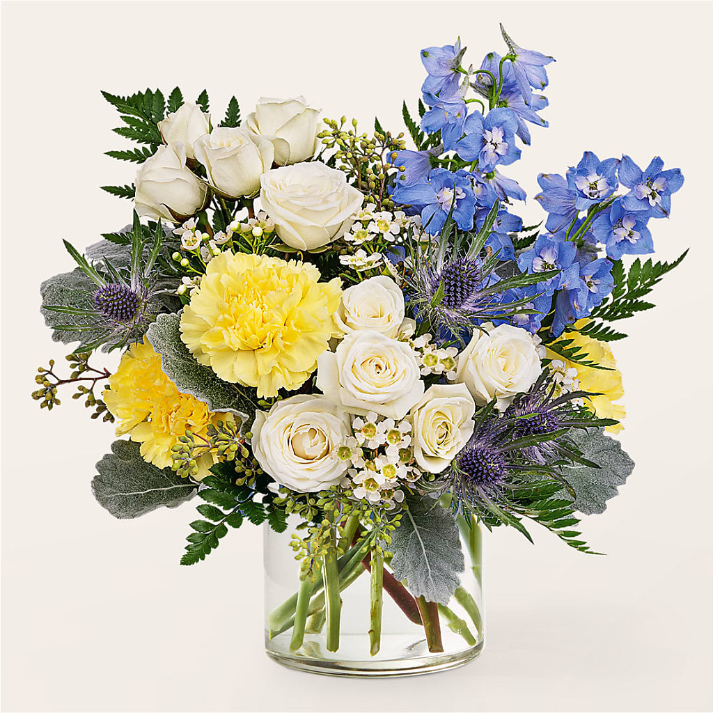 Lemon Sorbet Bouquet – The Flower Gallery, Linden NJ