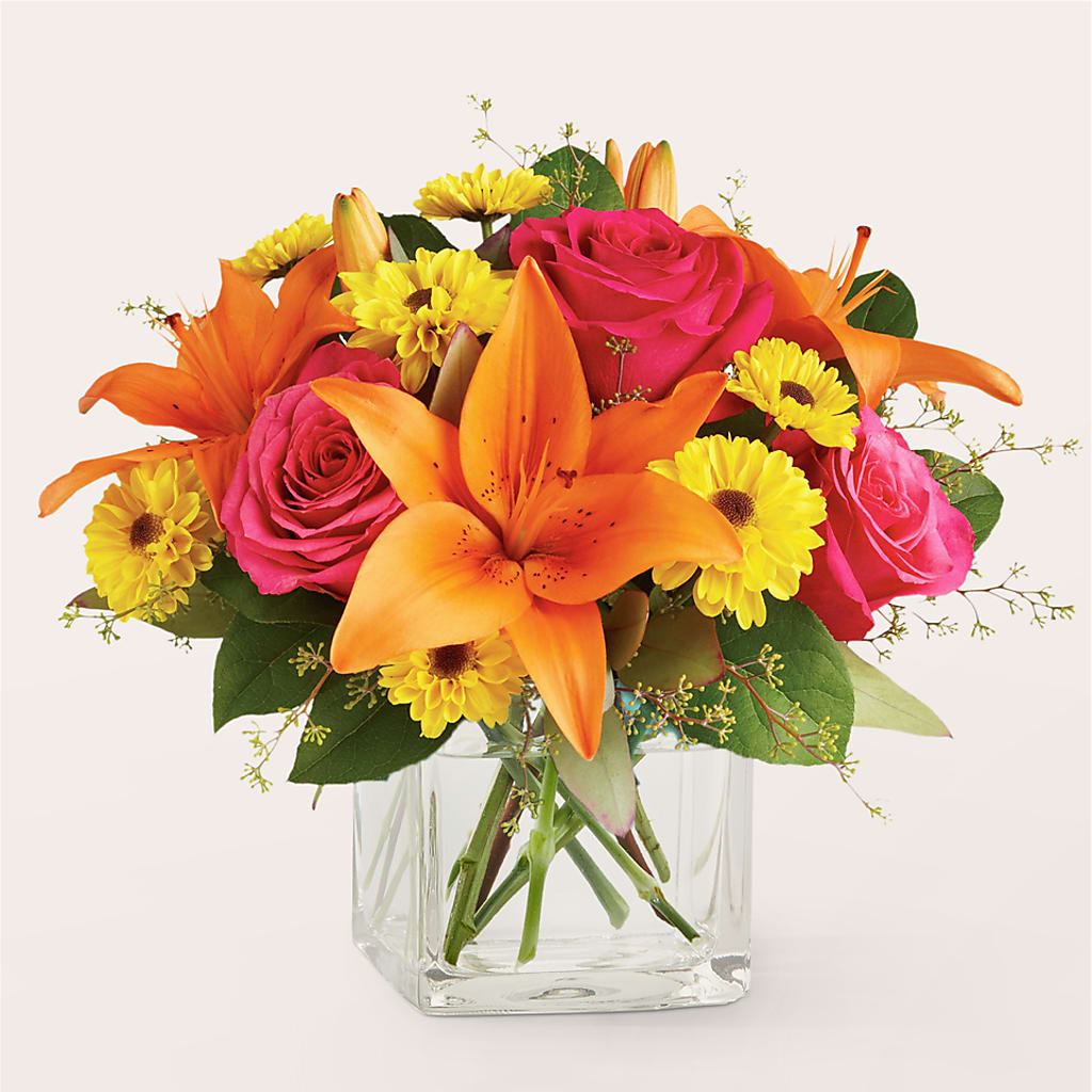 Neon Lights Bouquet – The Flower Gallery, Linden NJ
