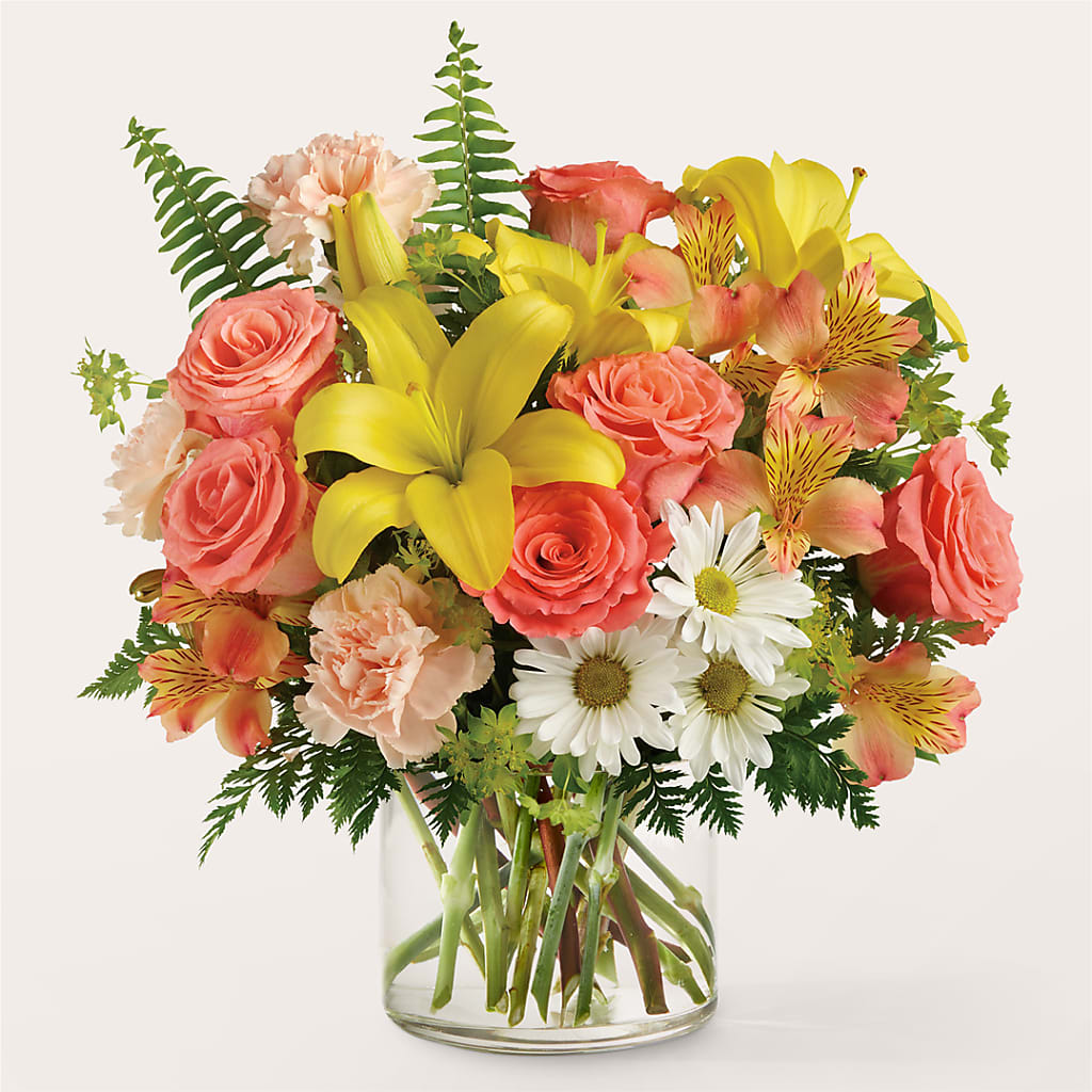 Sunset Strip Bouquet – The Flower Gallery, Linden NJ