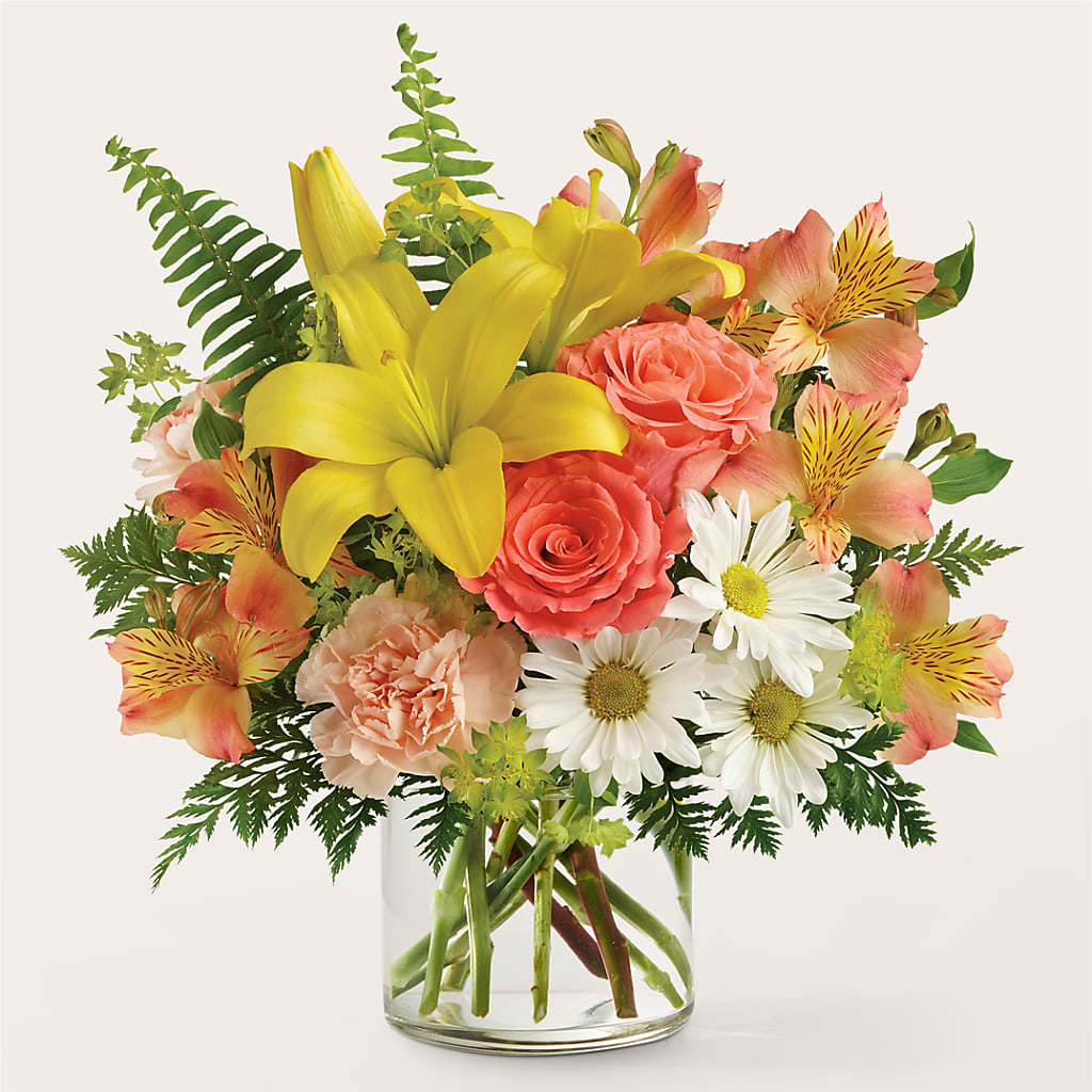 Sunset Strip Bouquet – The Flower Gallery, Linden NJ
