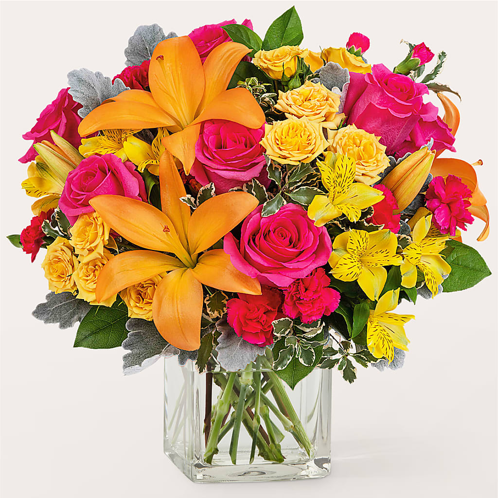 To the Tropics Bouquet – The Flower Gallery, Linden NJ