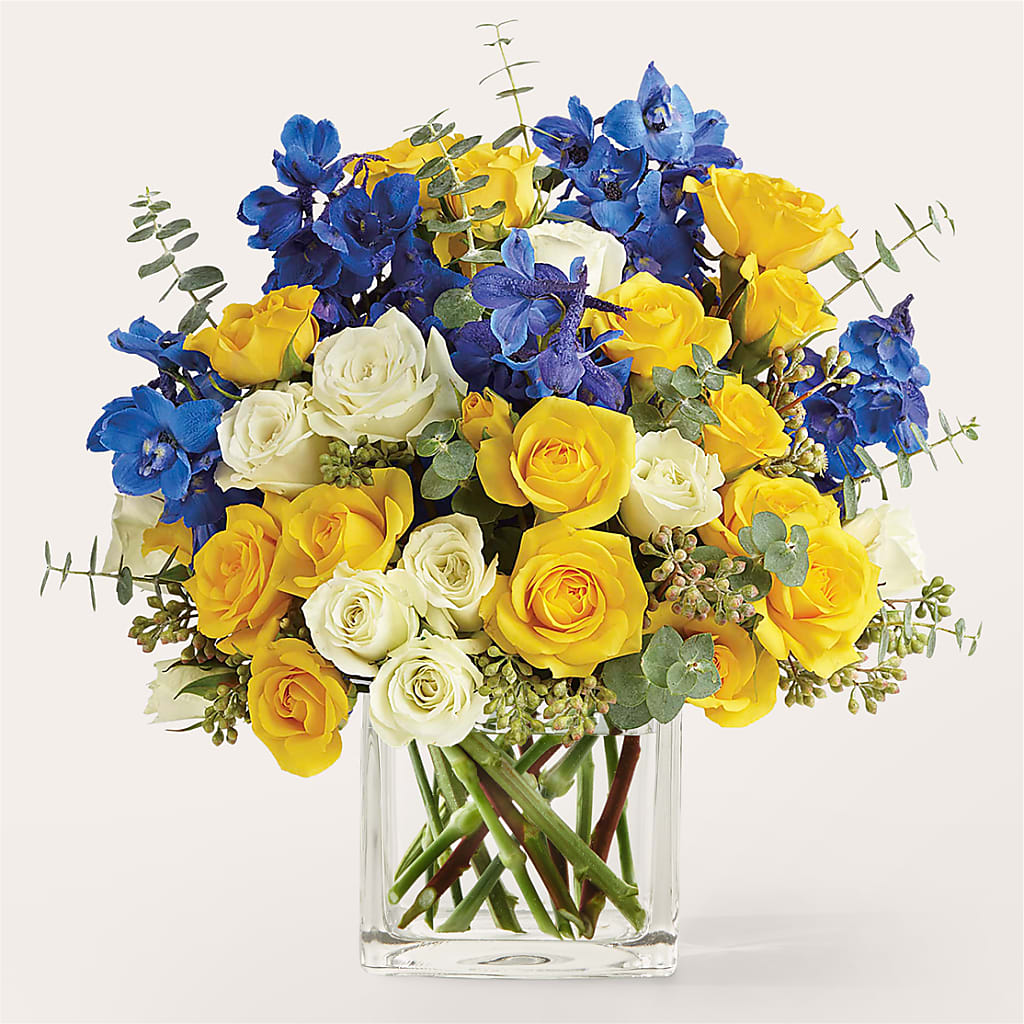 Sparkling Citrine Bouquet – The Flower Gallery, Linden NJ