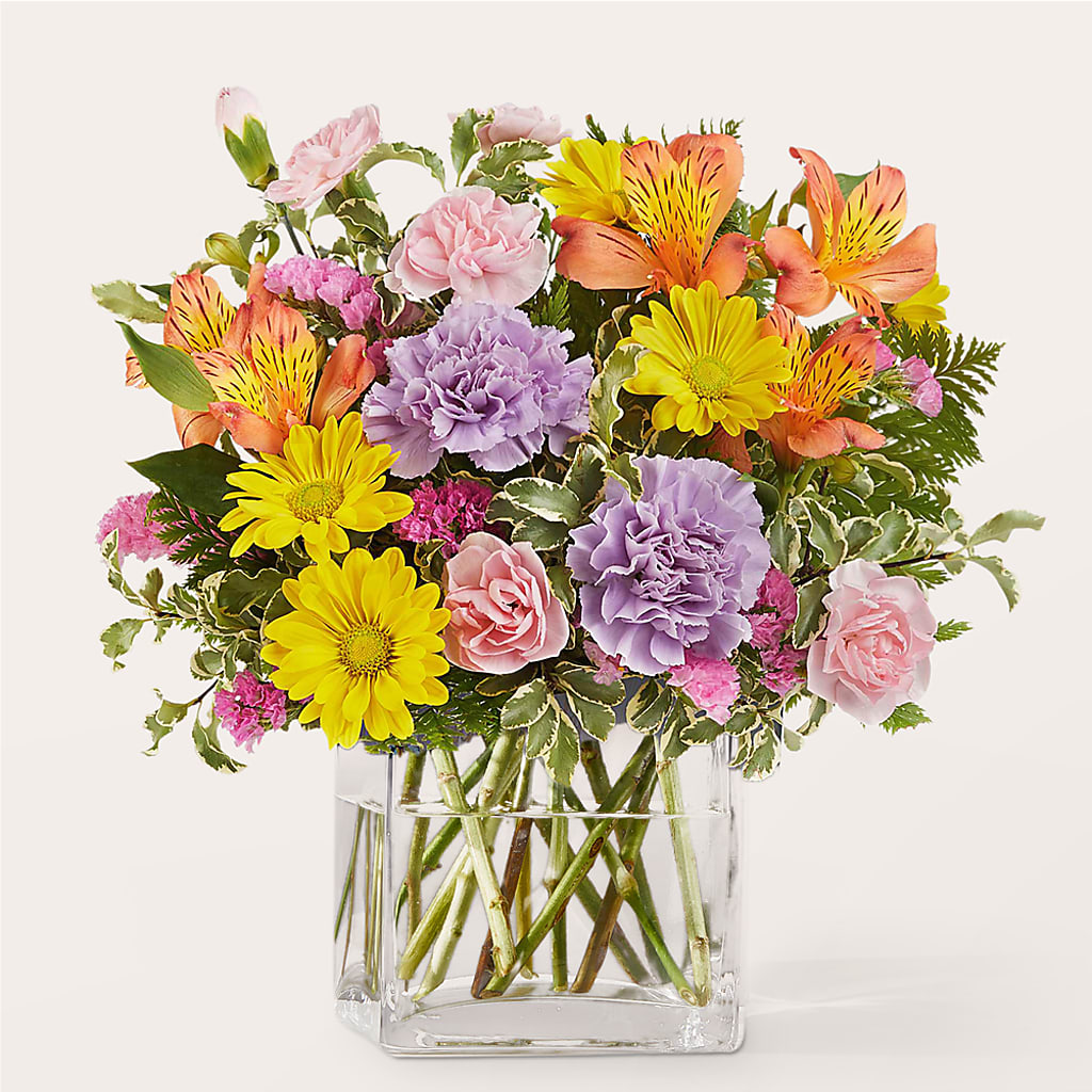 Shades of Happiness Bouquet – The Flower Gallery, Linden NJ