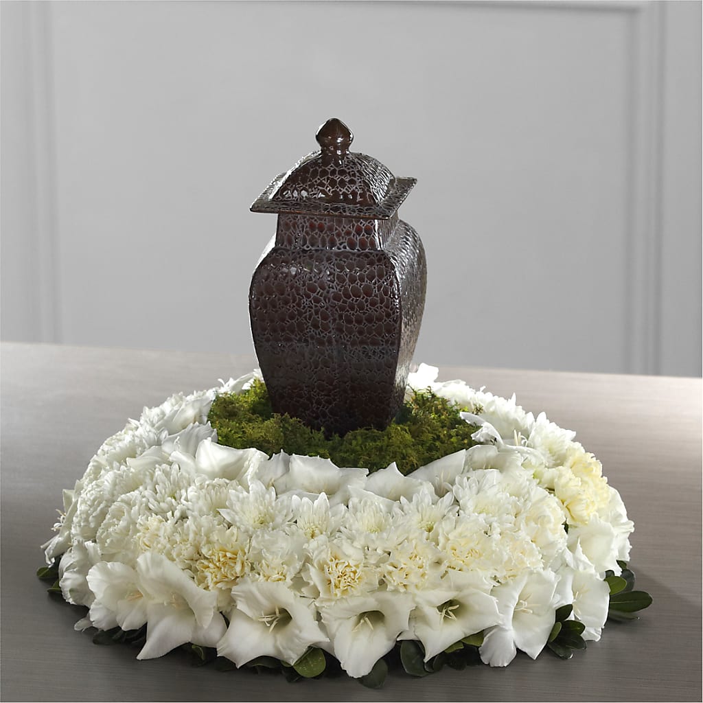 Encircling Grace Arrangement – The Flower Gallery, Linden NJ