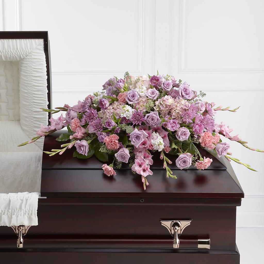 Immorata Casket Spray – The Flower Gallery, Linden NJ