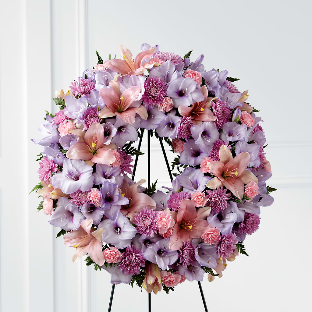 Beloved Friend Wreath – The Flower Gallery, Linden NJ