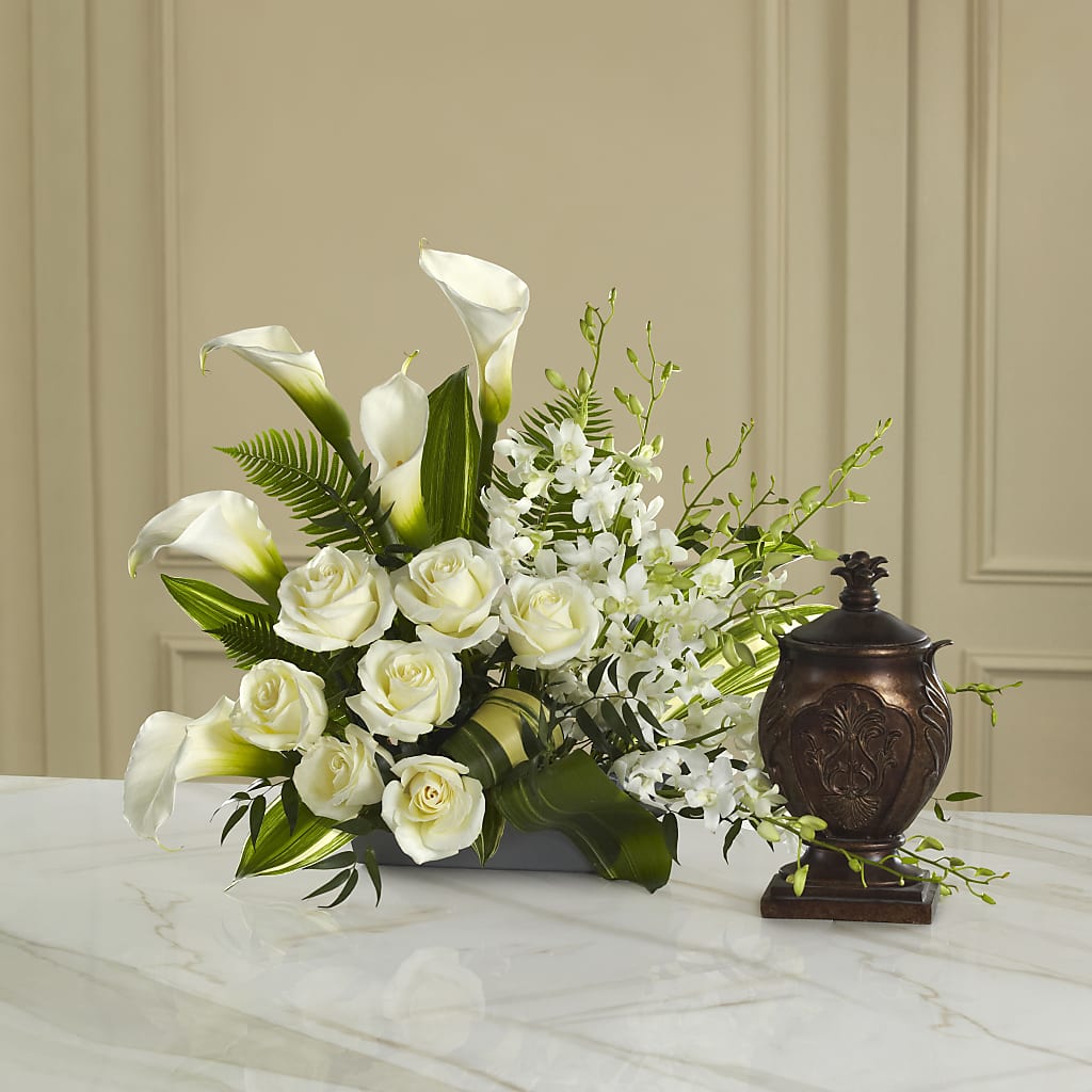 At Peace Arrangement – The Flower Gallery, Linden NJ