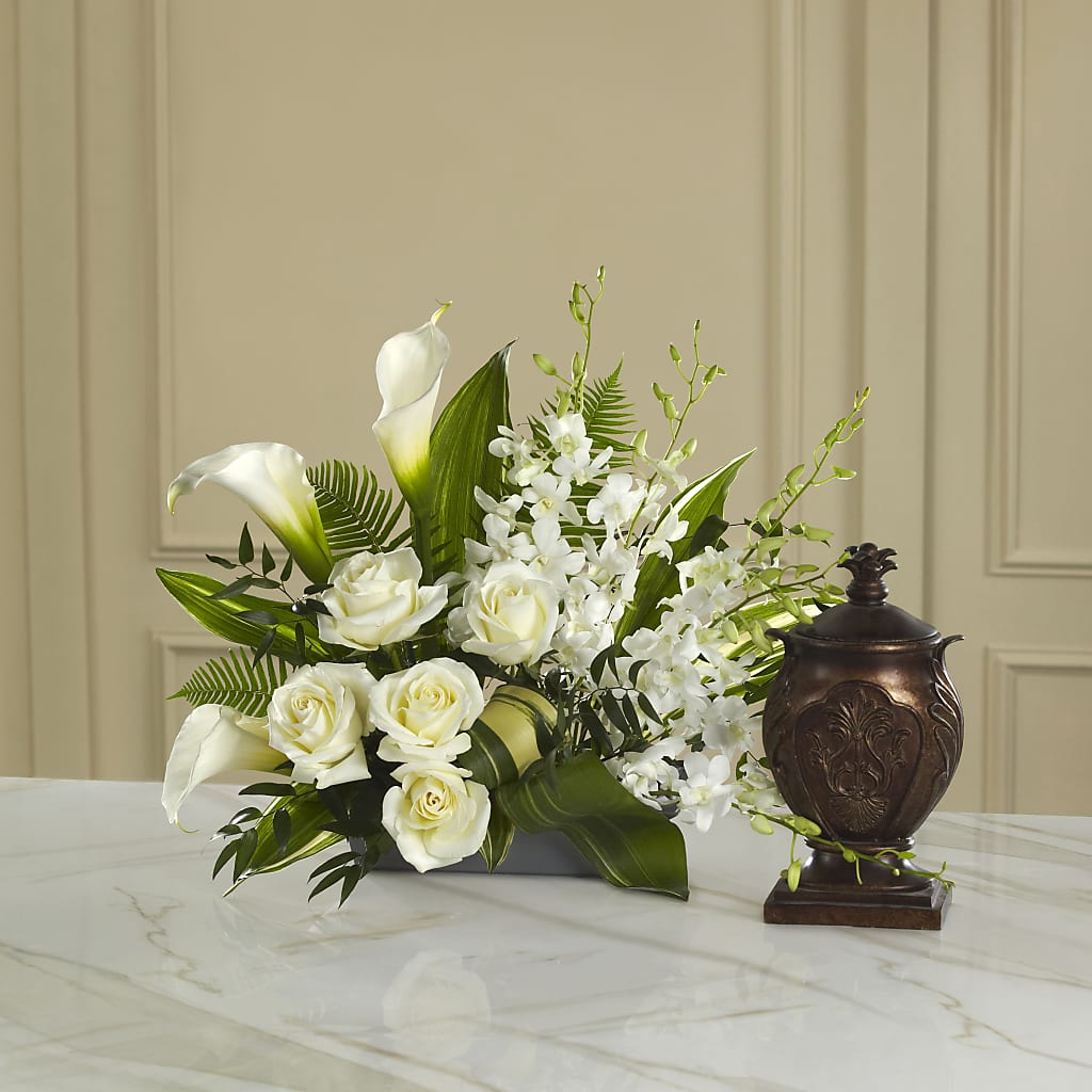 At Peace Arrangement – The Flower Gallery, Linden NJ