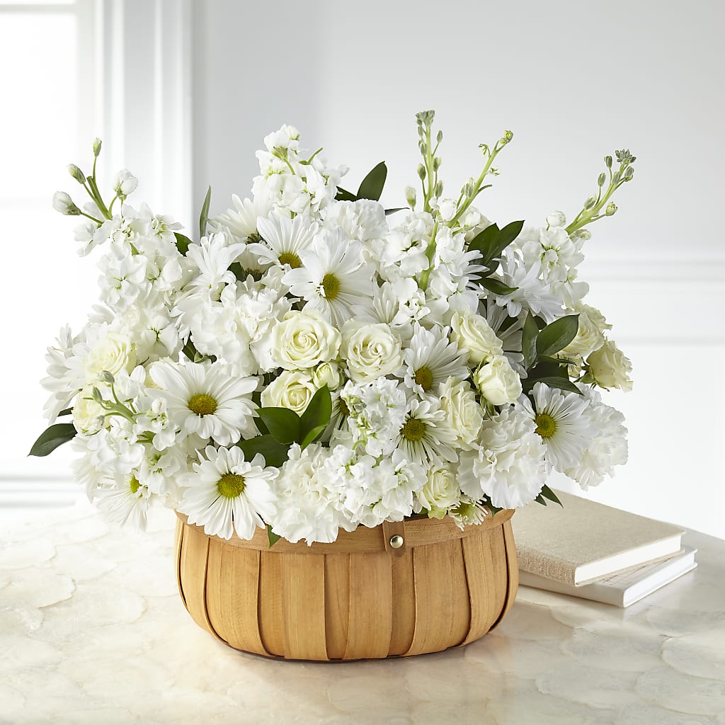 Graceful Garden Basket – The Flower Gallery, Linden NJ
