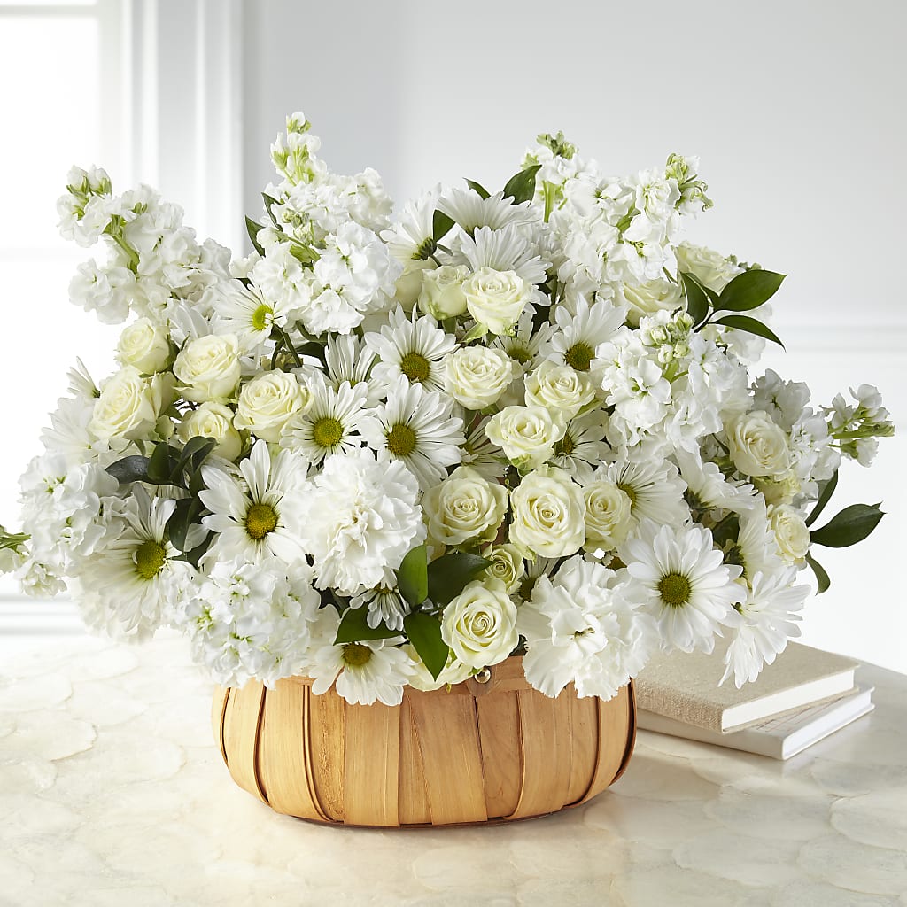 Graceful Garden Basket – The Flower Gallery, Linden NJ