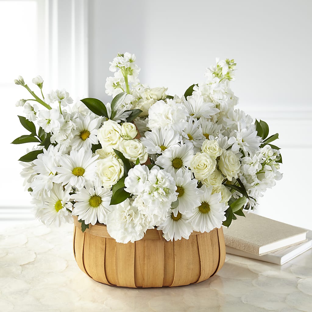 Graceful Garden Basket – The Flower Gallery, Linden NJ