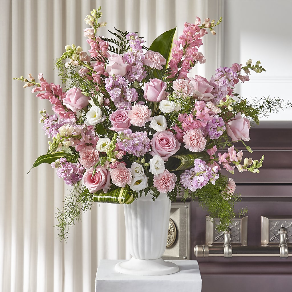 Divine Comfort Arrangement – The Flower Gallery, Linden NJ