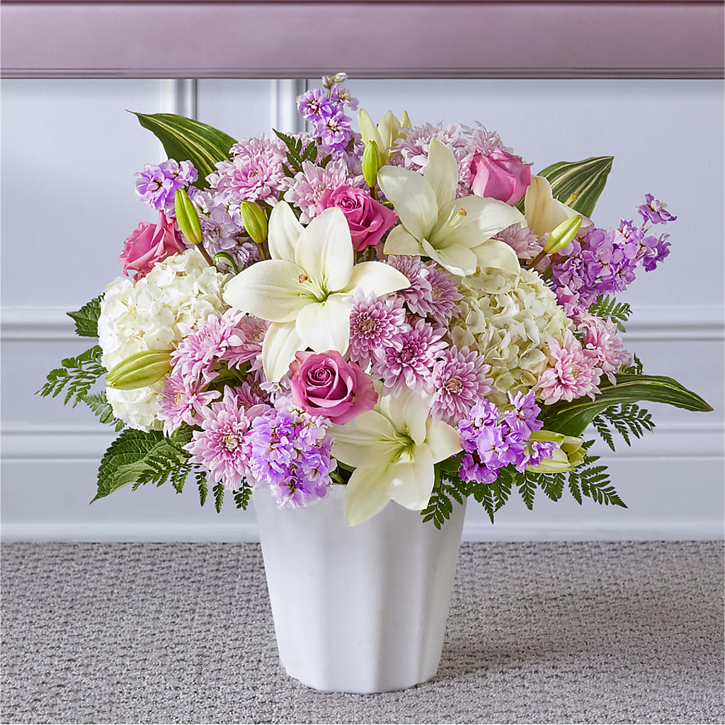 Heaven Sent Floor Basket – The Flower Gallery, Linden NJ