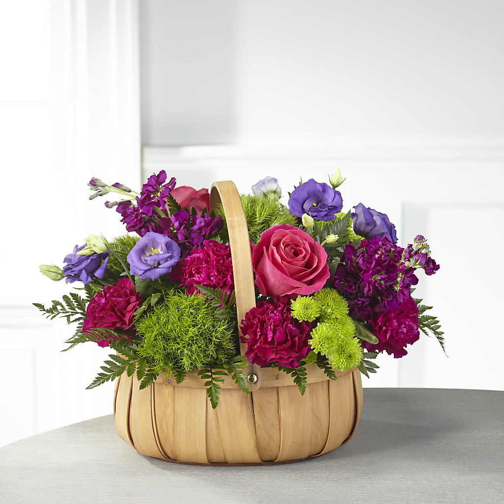 Serene Sanctuary Basket – The Flower Gallery, Linden NJ