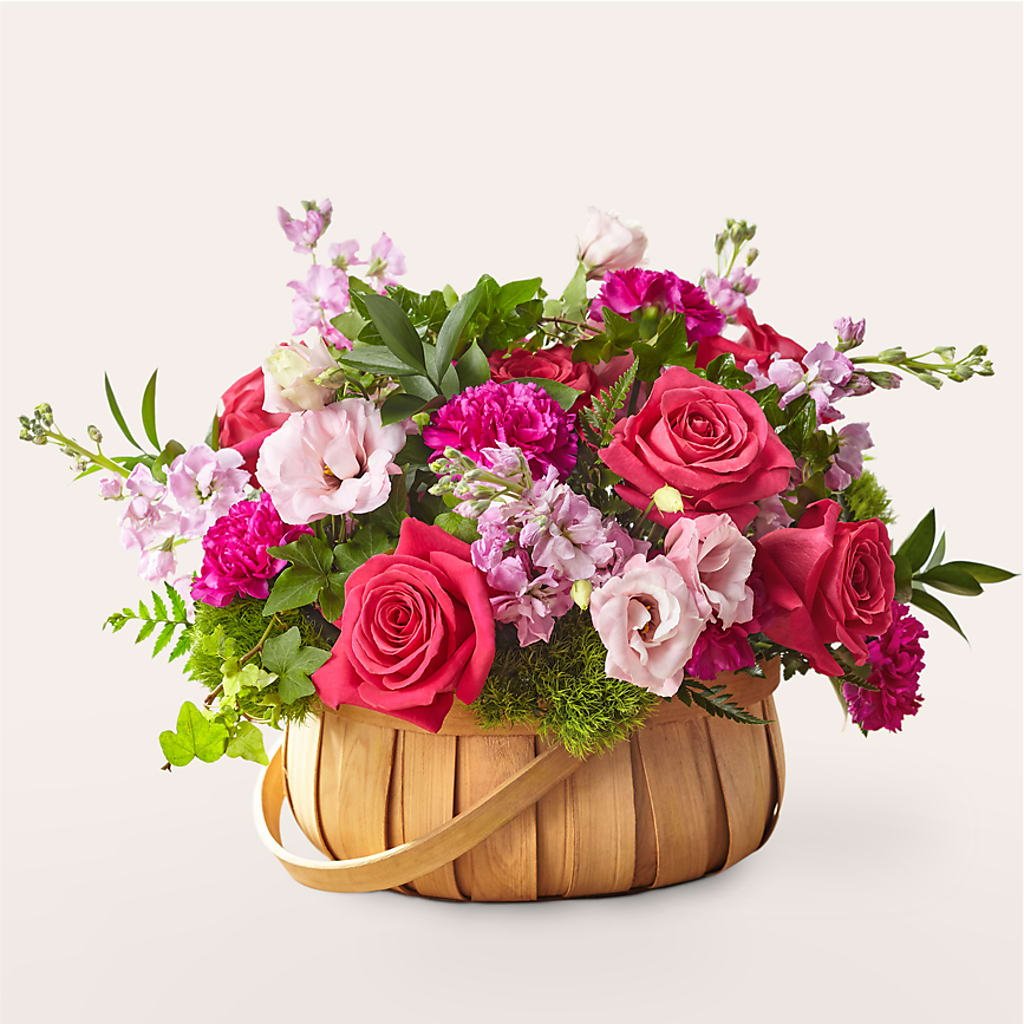 Radiance in Bloom Basket – The Flower Gallery, Linden NJ