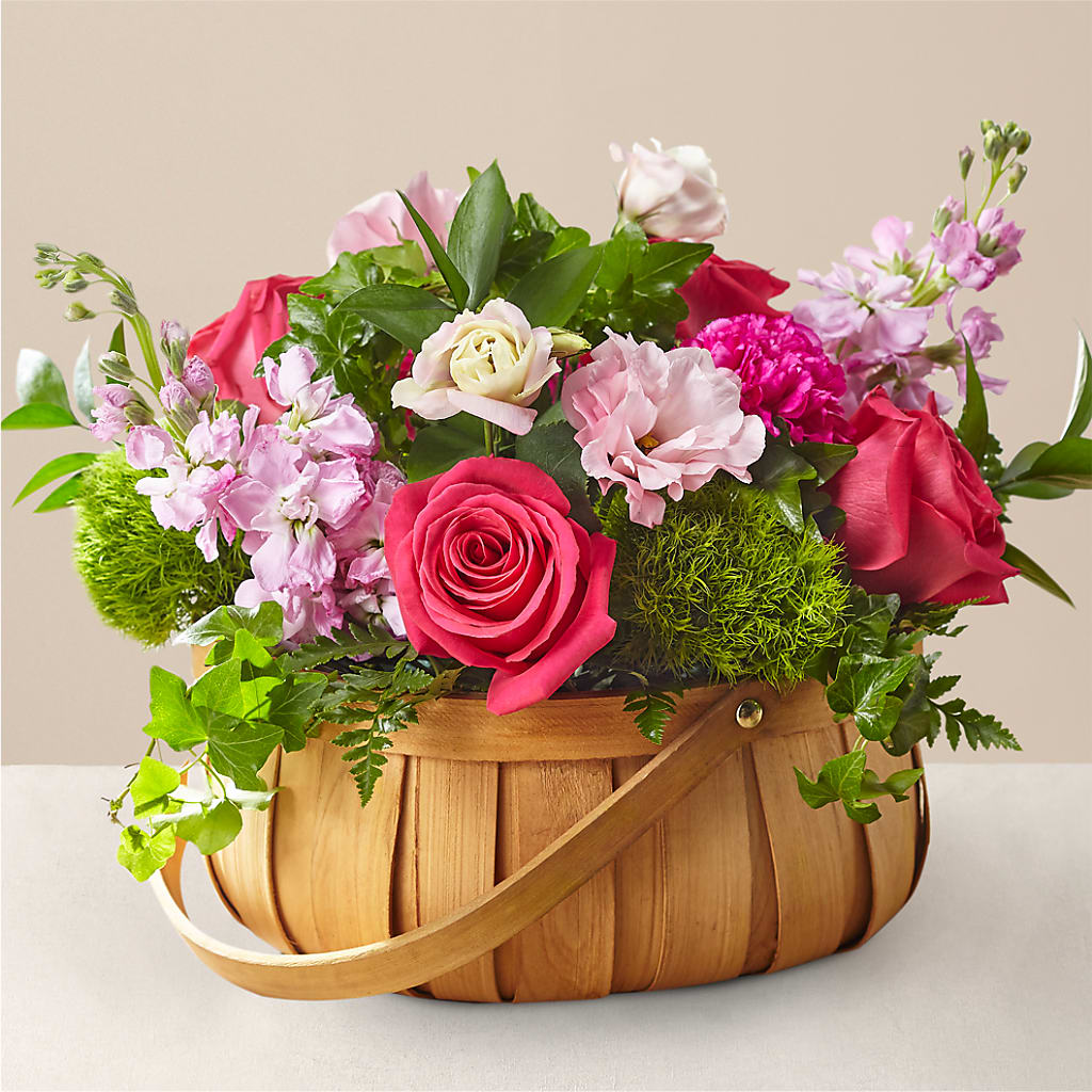 Radiance in Bloom Basket – The Flower Gallery, Linden NJ