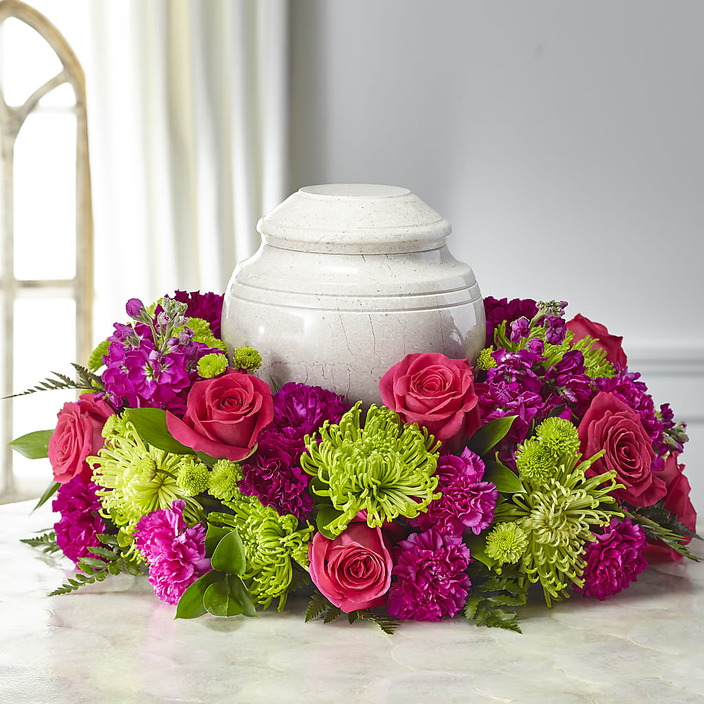 Hopeful Blessings Cremation Adornment – The Flower Gallery, Linden NJ