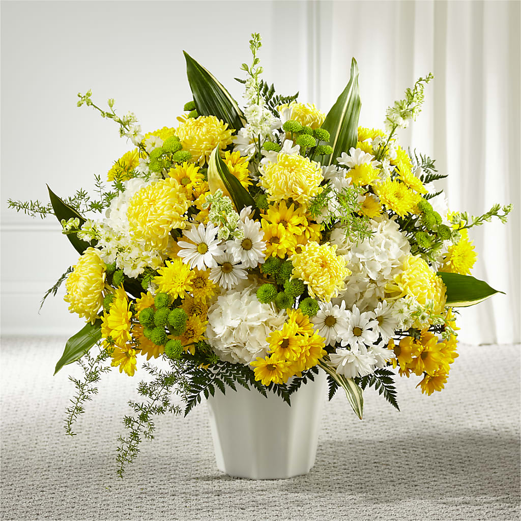 Unity & Grace Floor Basket – The Flower Gallery, Linden NJ