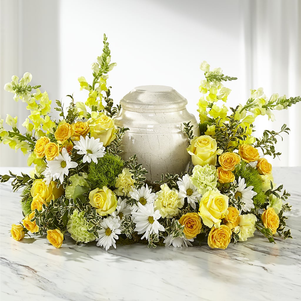 Graceful Love Cremation Adornment – The Flower Gallery, Linden NJ