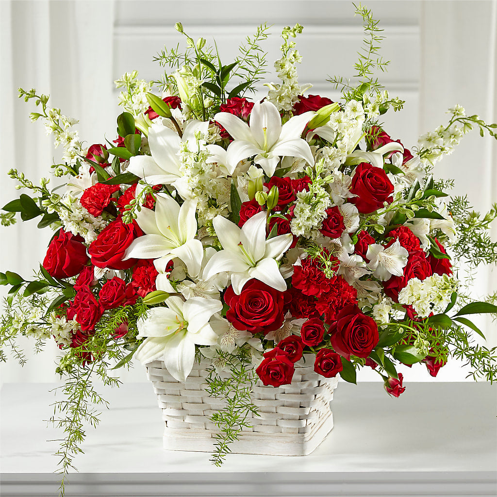 Sentiments of Love Arrangement – The Flower Gallery, Linden NJ