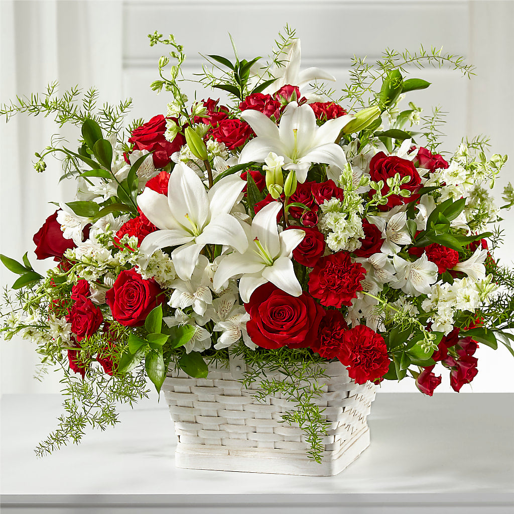 Sentiments of Love Arrangement – The Flower Gallery, Linden NJ
