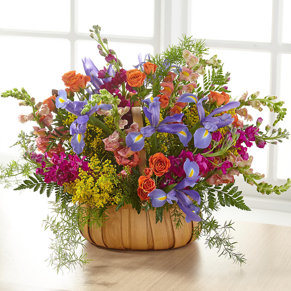 Garden of Life Basket – The Flower Gallery, Linden NJ