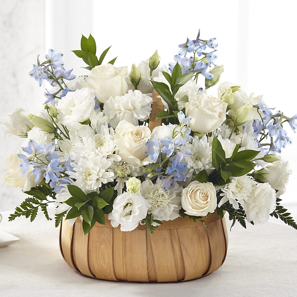 Sincerely Heartfelt Basket – The Flower Gallery, Linden NJ