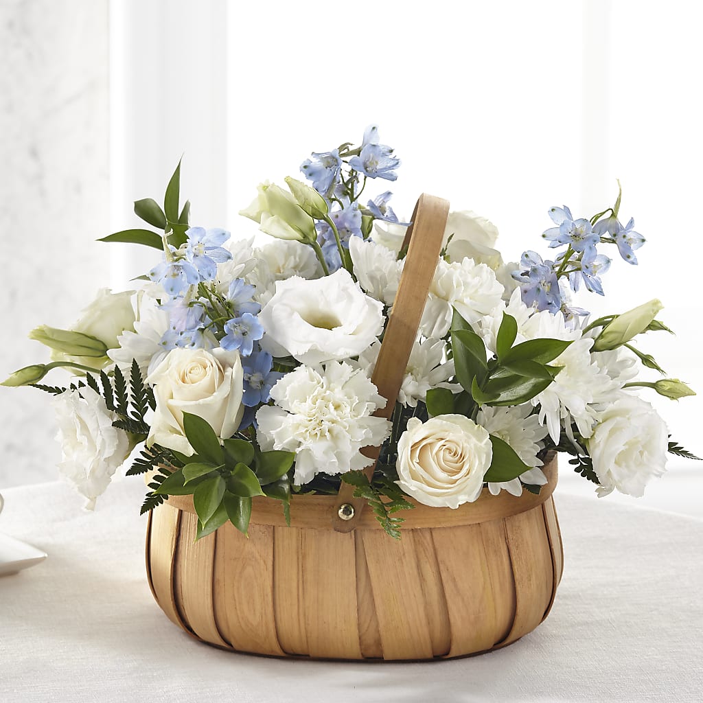 Sincerely Heartfelt Basket – The Flower Gallery, Linden NJ