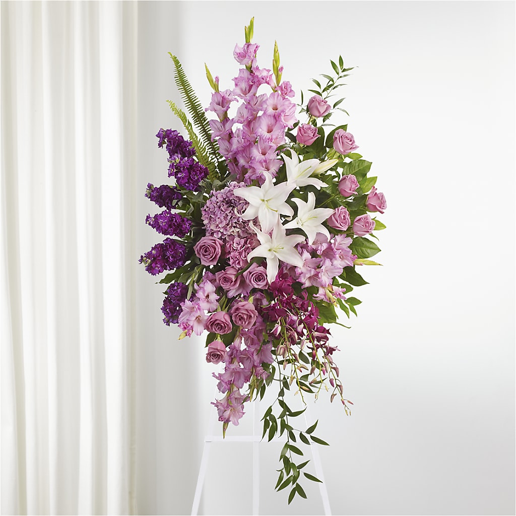Never Alone Standing Spray – The Flower Gallery, Linden NJ