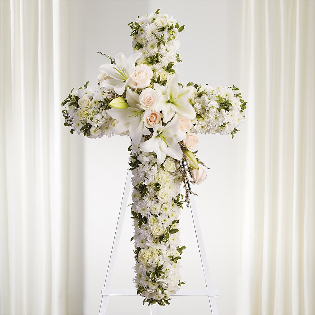 Spiritual Guidance Standing Spray – The Flower Gallery, Linden NJ
