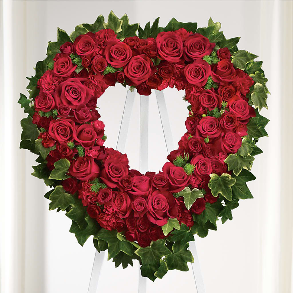 Wholehearted Standing Spray – The Flower Gallery, Linden NJ