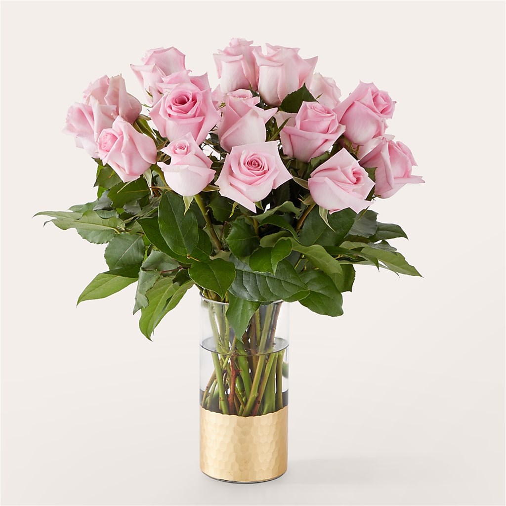Picture Perfect Pink Rose Bouquet – The Flower Gallery, Linden NJ