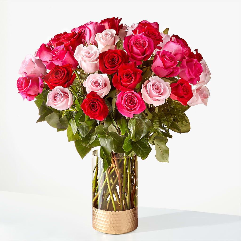 Love Notes Rose Bouquet – The Flower Gallery, Linden NJ