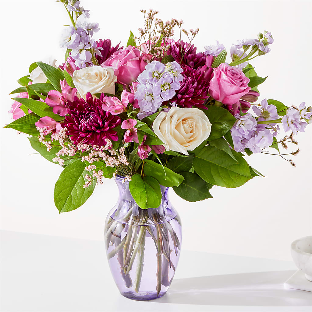 Amethyst Dreams Bouquet – The Flower Gallery, Linden NJ