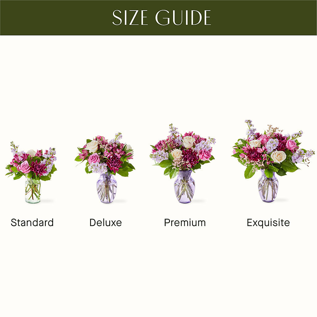 Amethyst Dreams Bouquet – The Flower Gallery, Linden NJ