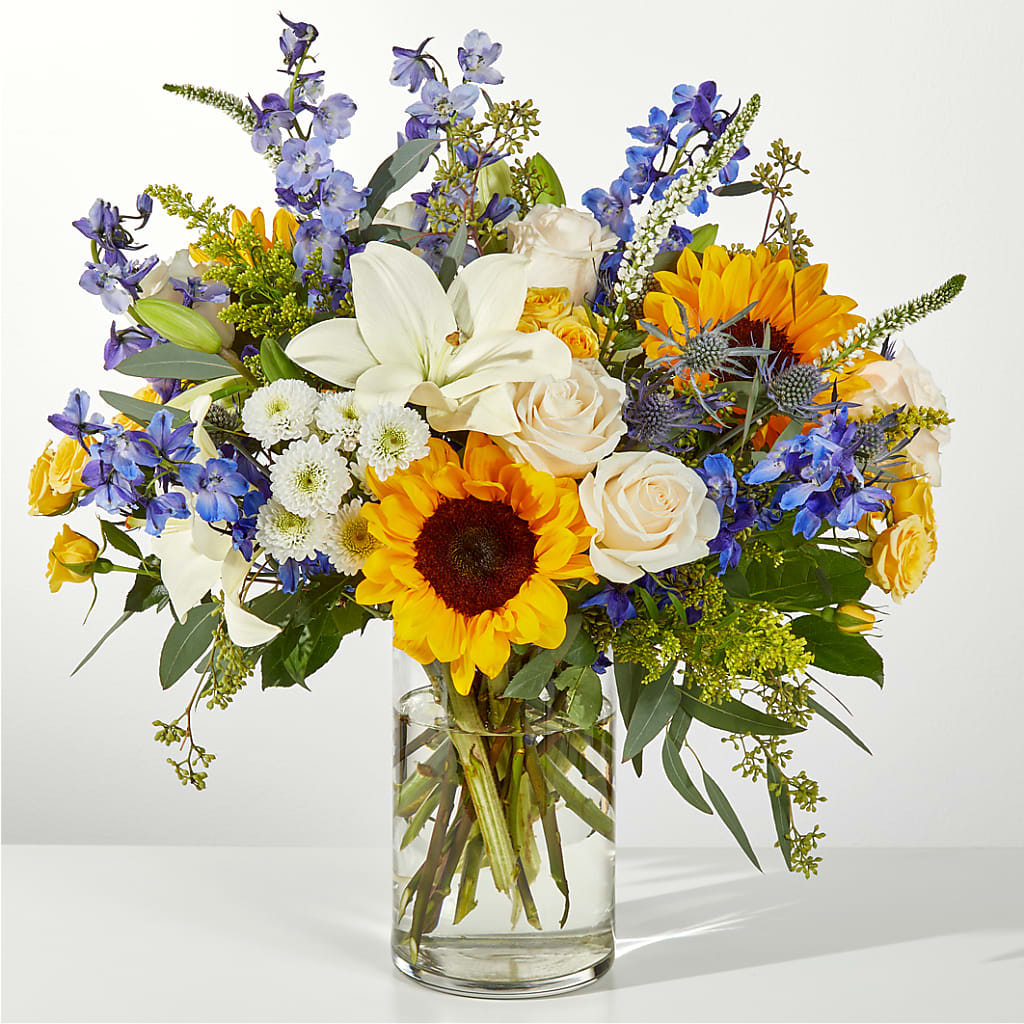 Wonderfully Sunny Bouquet – The Flower Gallery, Linden NJ