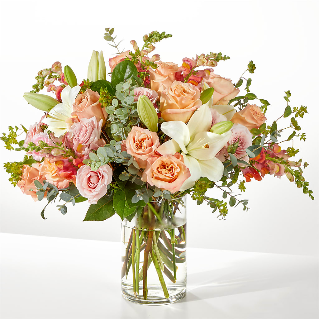 Grapefruit Splash Bouquet – The Flower Gallery, Linden NJ