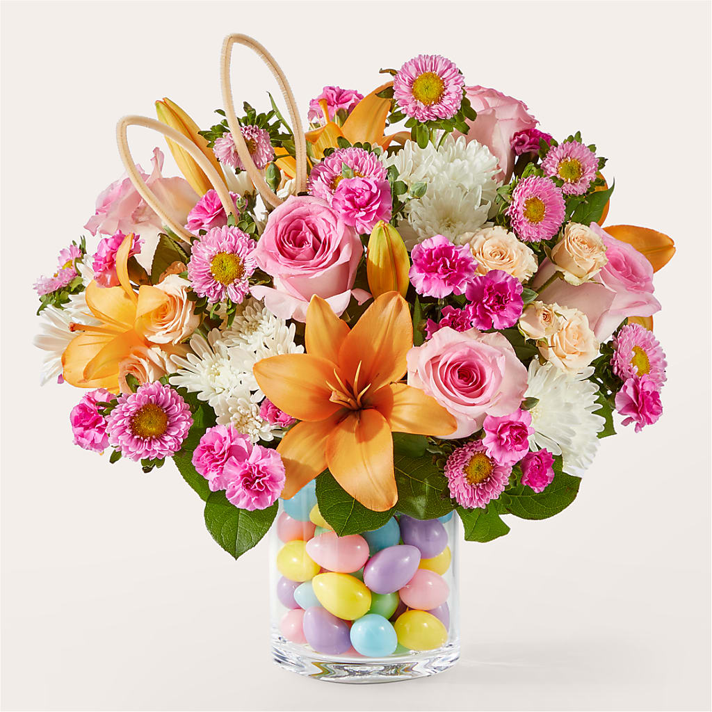 Hop to It Bouquet – The Flower Gallery, Linden NJ
