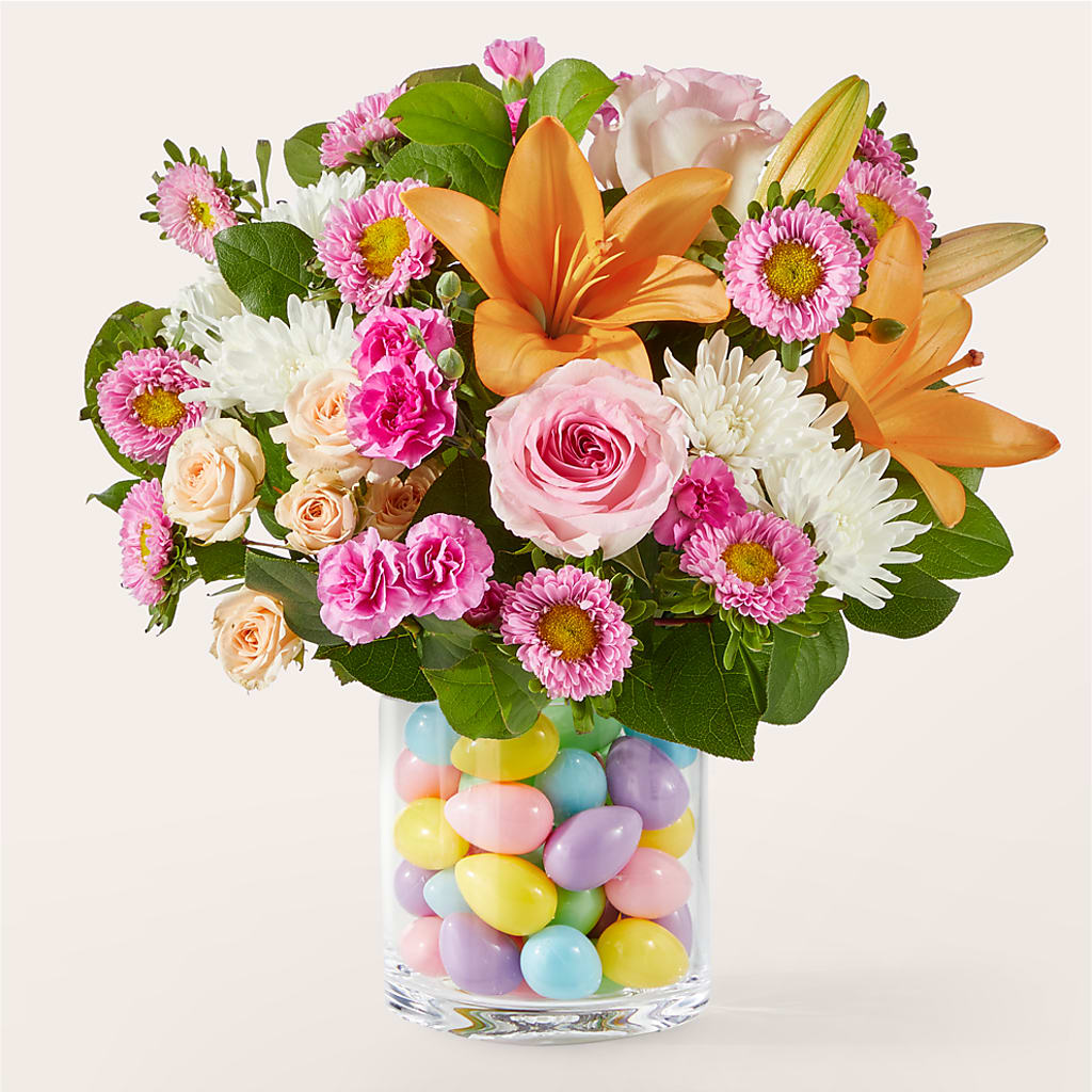 Hop to It Bouquet – The Flower Gallery, Linden NJ