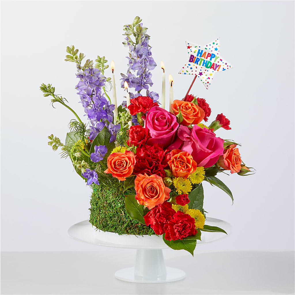 Best Year Yet Floral Cake – The Flower Gallery, Linden NJ